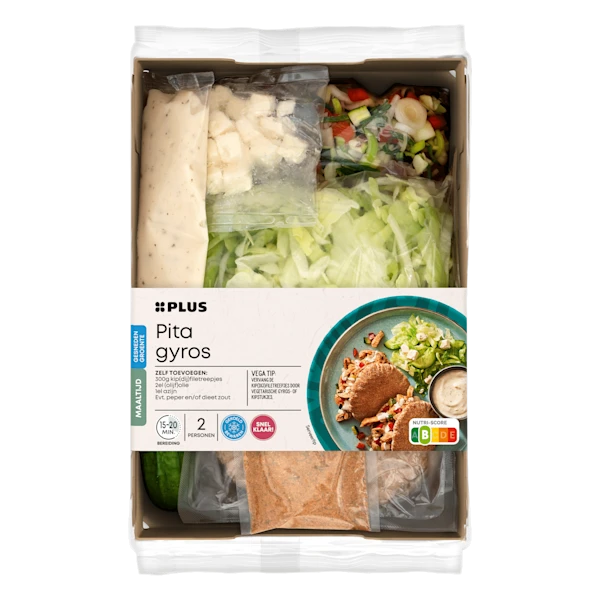 PLUS Gesneden verspakket Pita Gyros