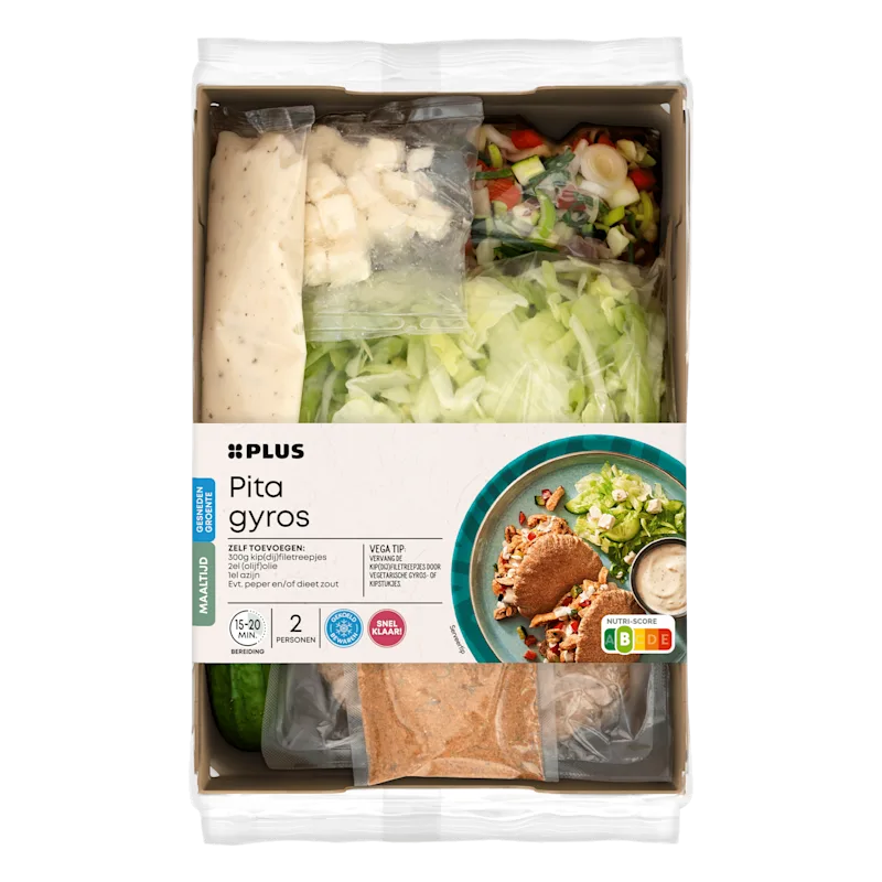 PLUS Gesneden verspakket Pita Gyros