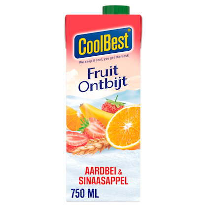 Fruitontbijt sinaasappel/aardbei