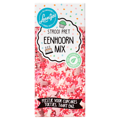 Strooipret eenhoorn mix
