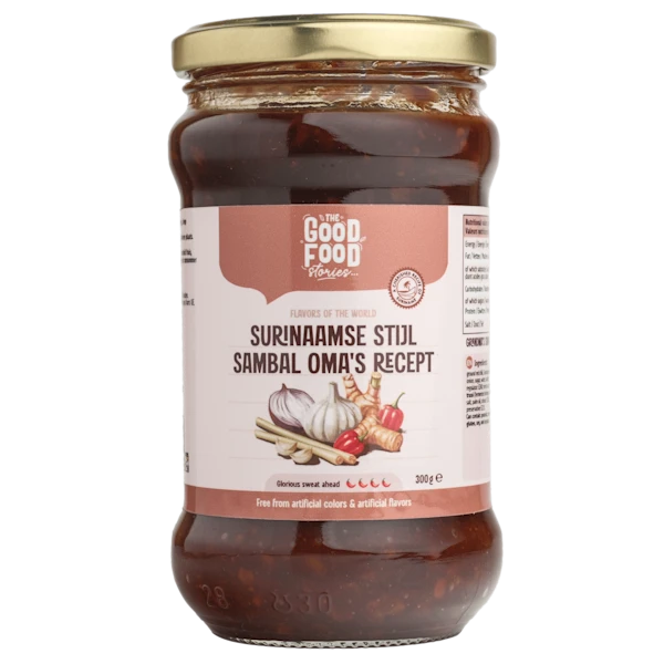 The GoodFood Stories Surinaamse oma's sambal