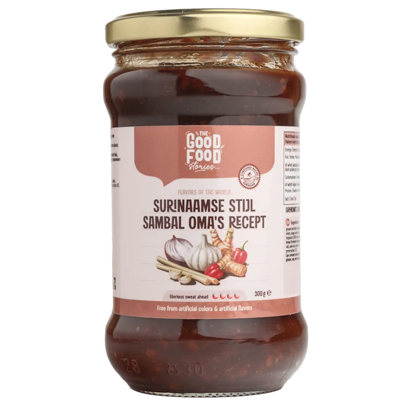 The GoodFood Stories Surinaamse oma's sambal