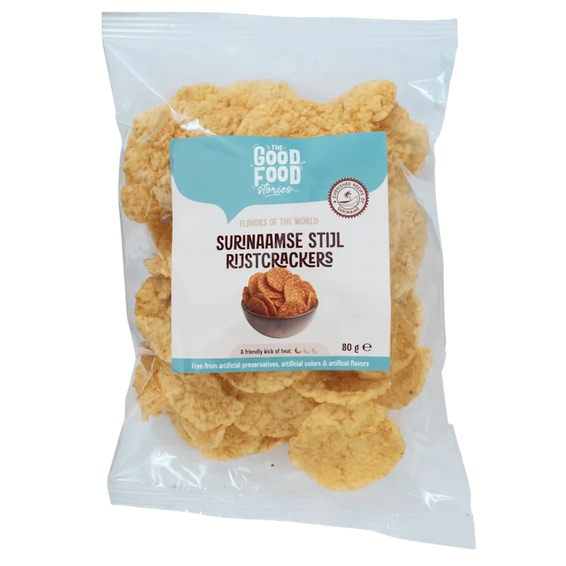 The GoodFood Stories Surinamese Rice Crackers