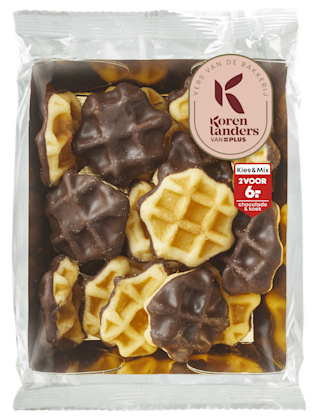 Mini choco wafels