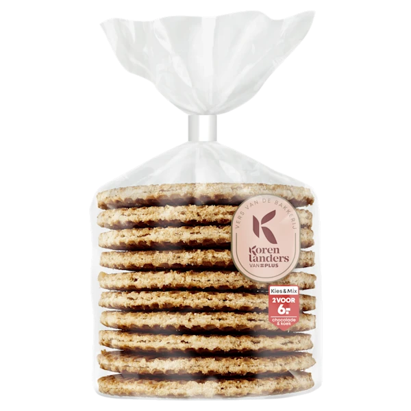 PLUS Korenlanders Roomboter stroopwafels