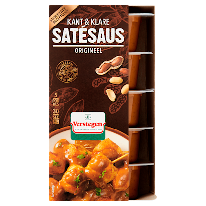 Satésaus kant & klaar