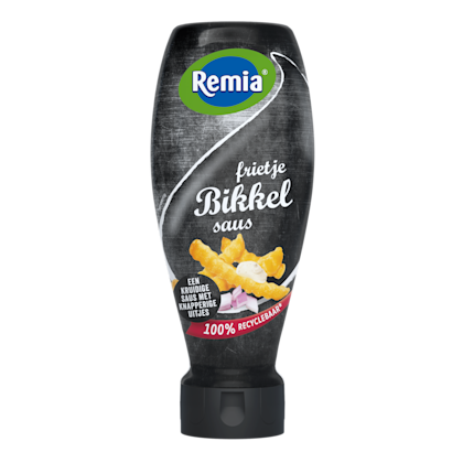 Frietje bikkelsaus Topdown