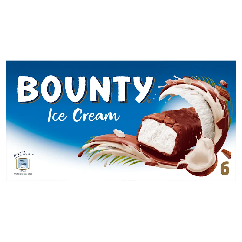 Bounty Melk Chocolade Kokos Ijsjes