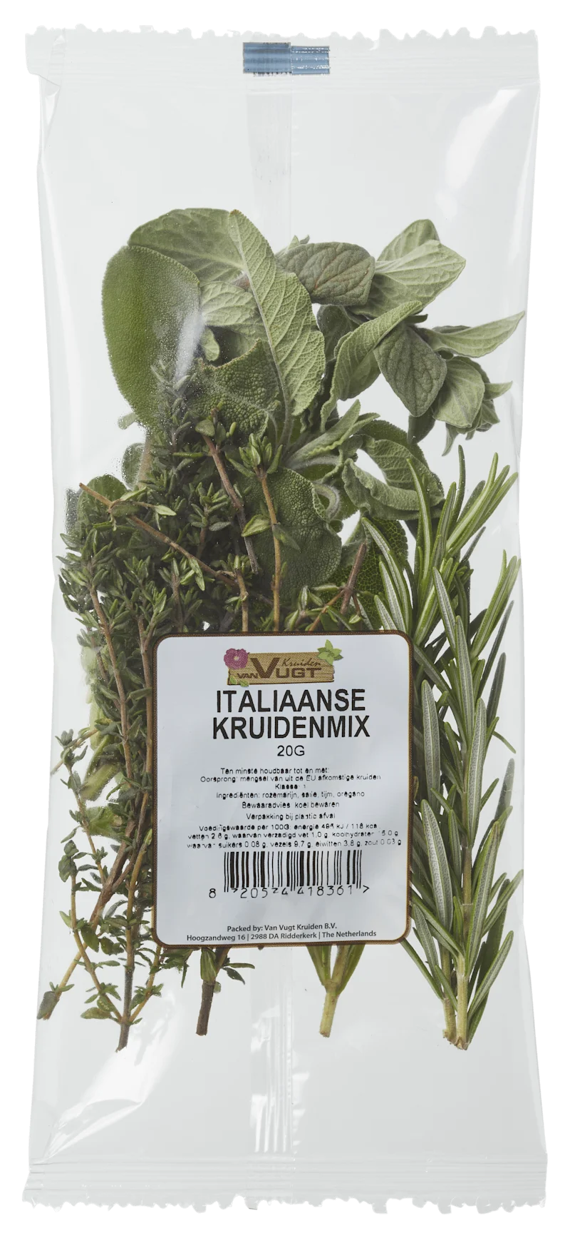 Neutraal Italiaanse mix zakje