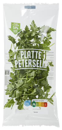 Neutraal Platte peterselie zakje