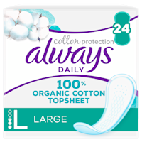 Always Cotton protect inlegkruisjes large
