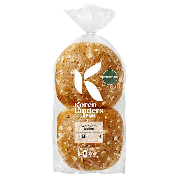 PLUS Korenlanders Waldkorn bollen