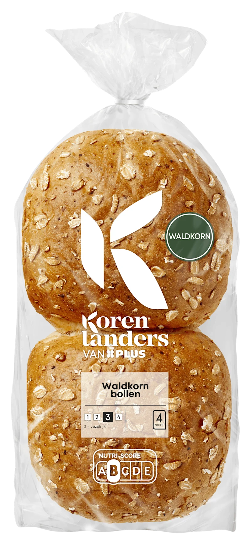PLUS Korenlanders Waldkorn bollen