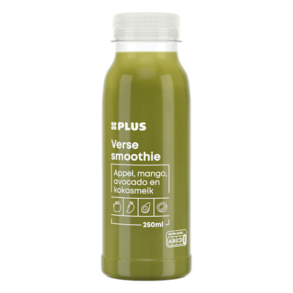 Verse smoothie appel avocado kokos
