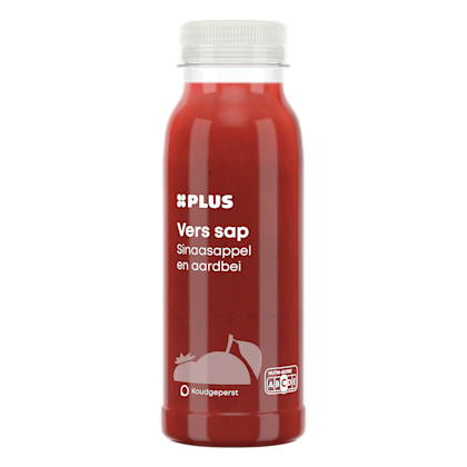 Vers sap sinaasappel aardbei