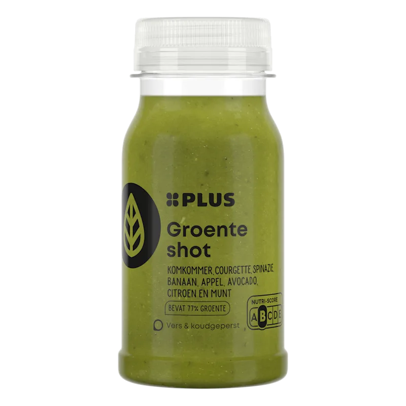 PLUS Vers groenteshot komkommer courgette
