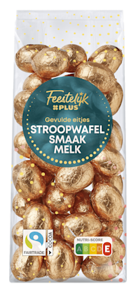 Paaseitjes melk stroopwafel