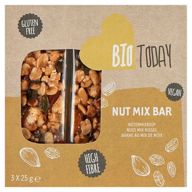 BioToday Notenmixreep bio 3st