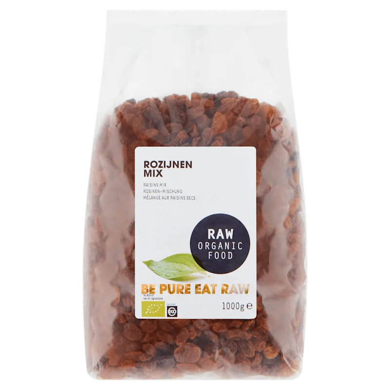 Raw Organic Food Rozijnenmix bio