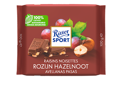 Rozijn hazelnoot