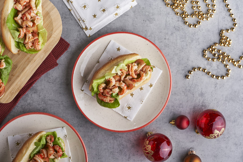 Lobster rolls met wasabimayonaise