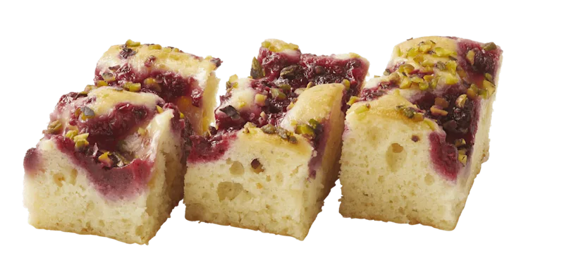 PLUS Framboos pistache cake
