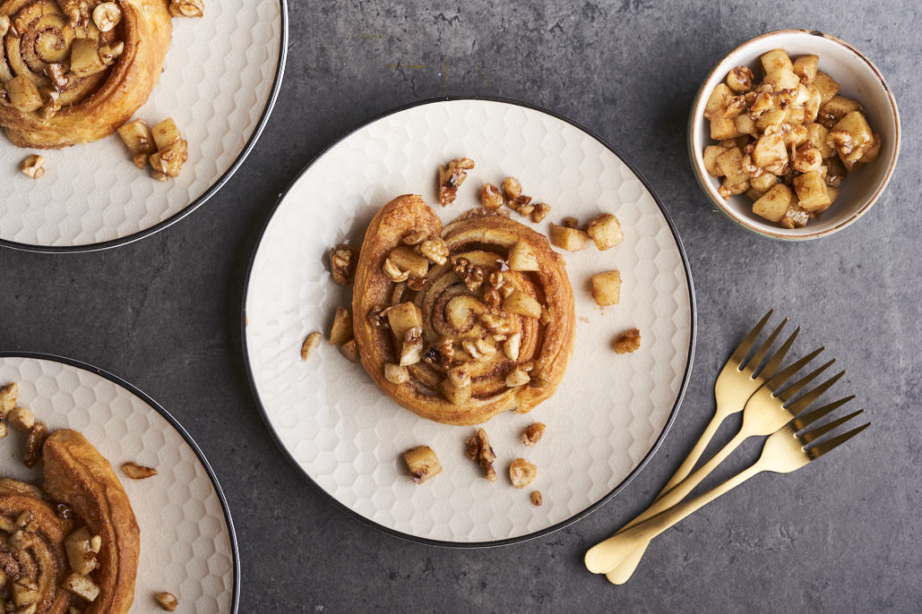 Sticky appel-kaneelbroodjes 