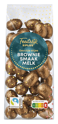 Paaseitjes melk brownie