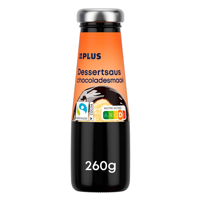PLUS Dessertsaus choco fairtrade