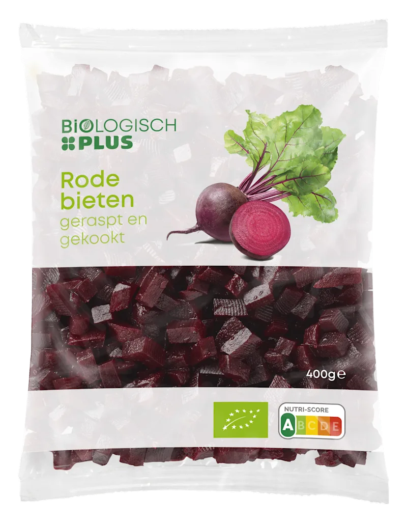 Biologisch PLUS Geraspte biet