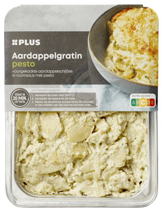 Aardappelgratin pesto