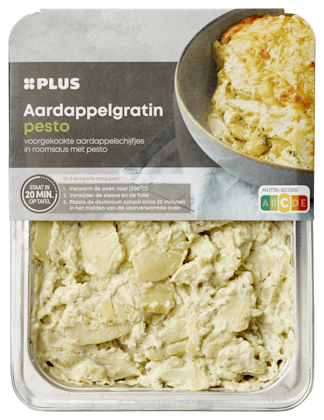 Aardappelgratin pesto