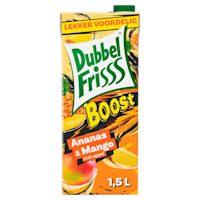 Dubbelfrisss Boost ananas & mango