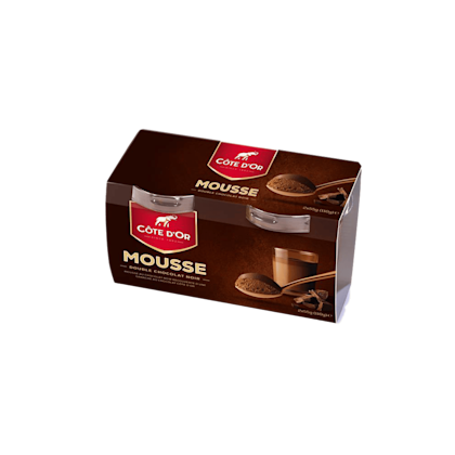 Côte d'or chocolade mousse 2x55g