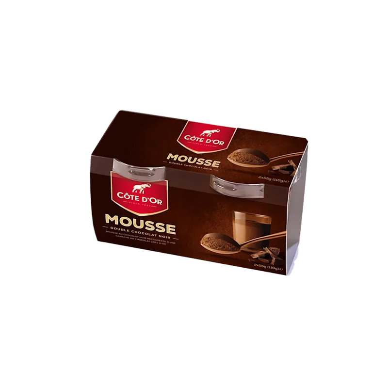 Mondelez Côte d'or chocolade mousse 2x55g