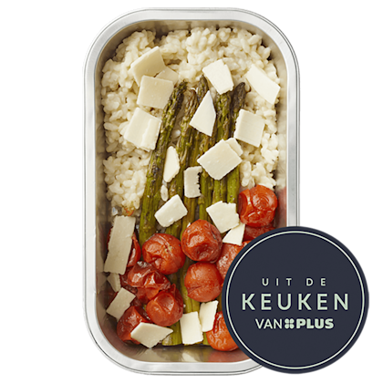 Risotto met groene asperges - PLUS
