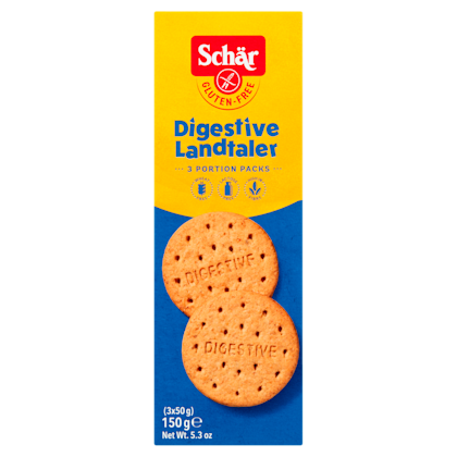 Digestive landtaler glutenvrij