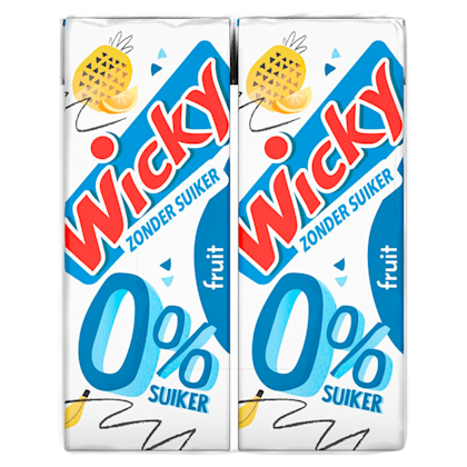 Fruit 0% suiker 6-pack