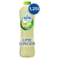 Spa Fruit niet bruisend lime ginger