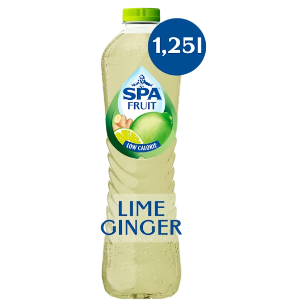 Spa Fruit niet bruisend lime ginger