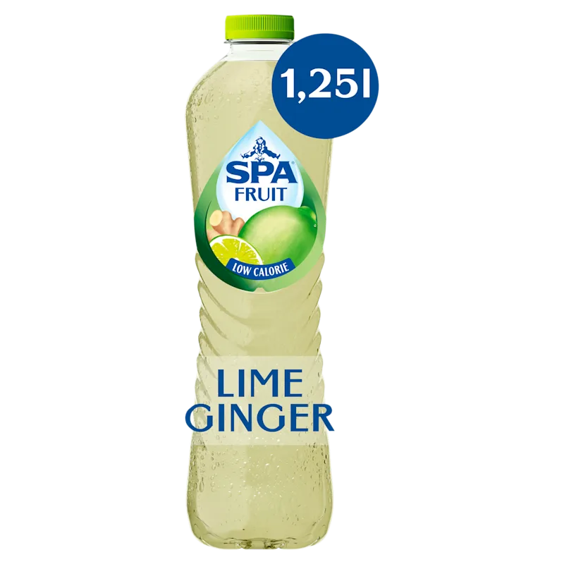 Spa Fruit niet bruisend lime ginger
