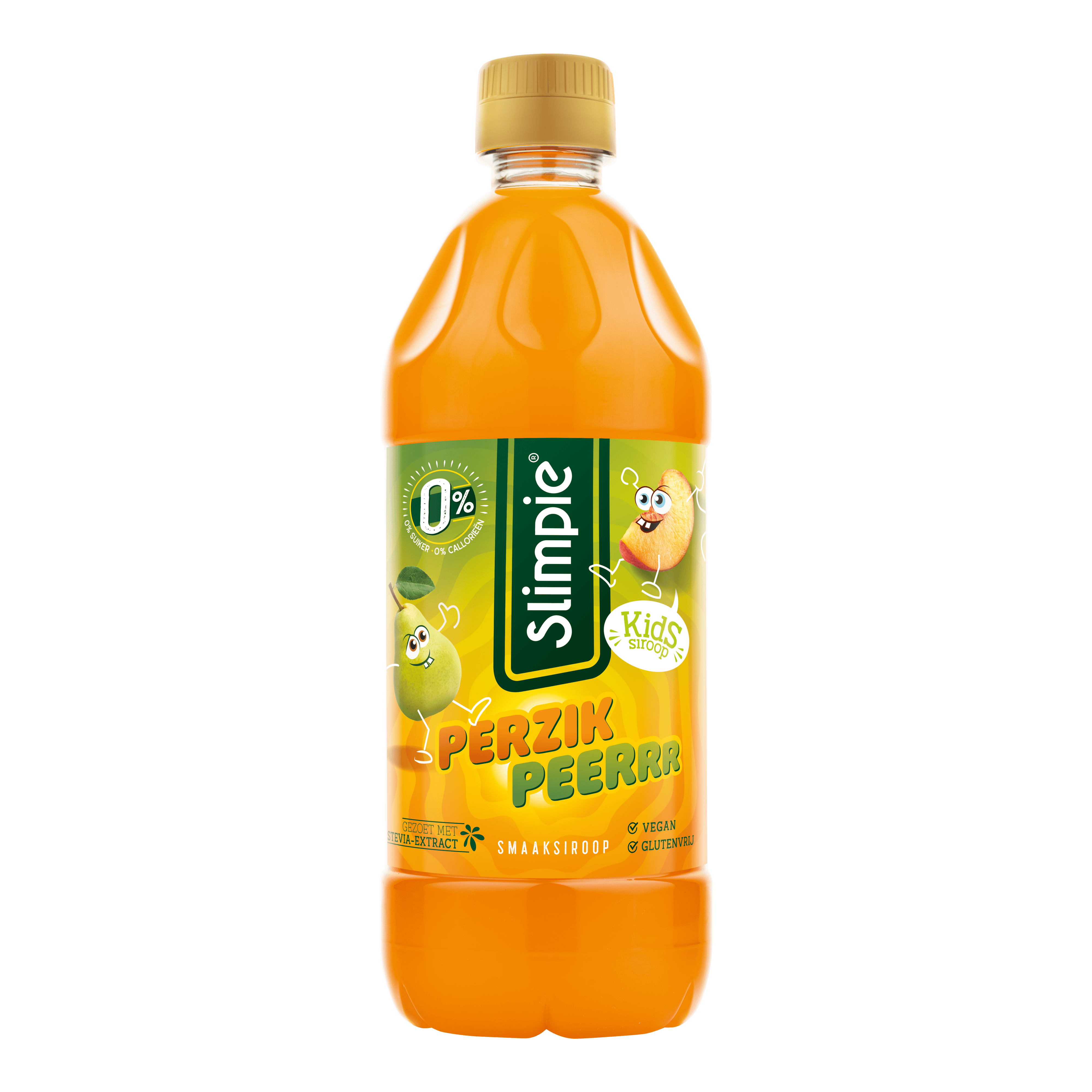 Slimpie Limonadesiroop kids perzik peerrr