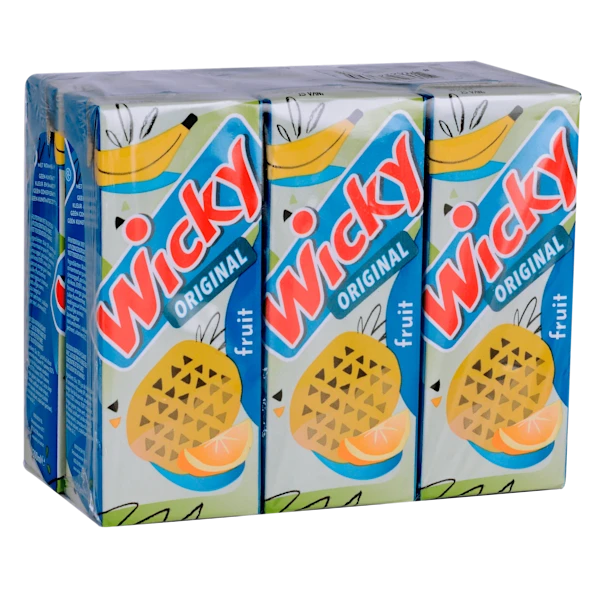 Wicky Original fruit 6-pack