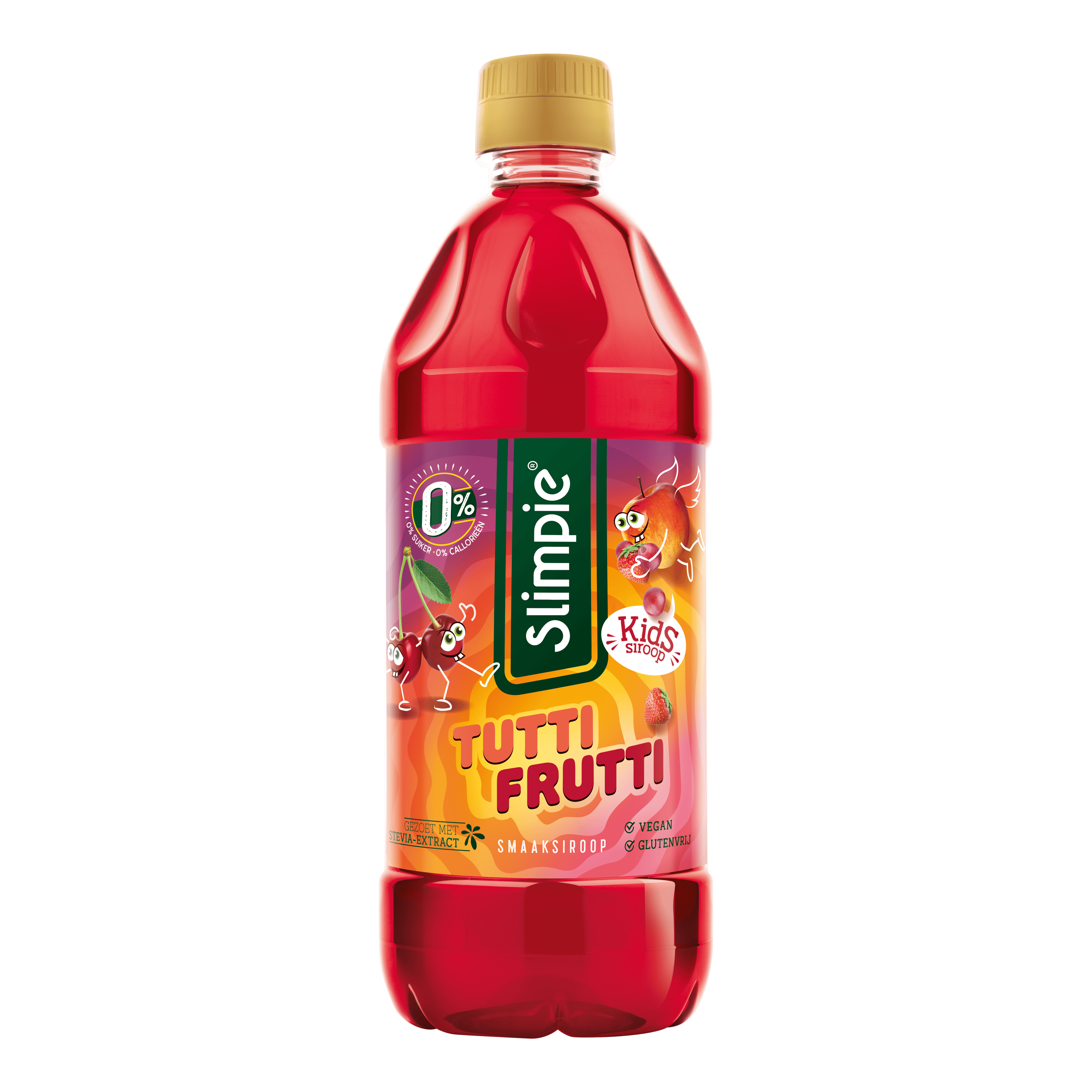 Slimpie Limonadesiroop kids tutti frutti