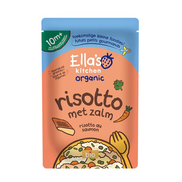 Ella's Kitchen Risotto met zalm 10m+