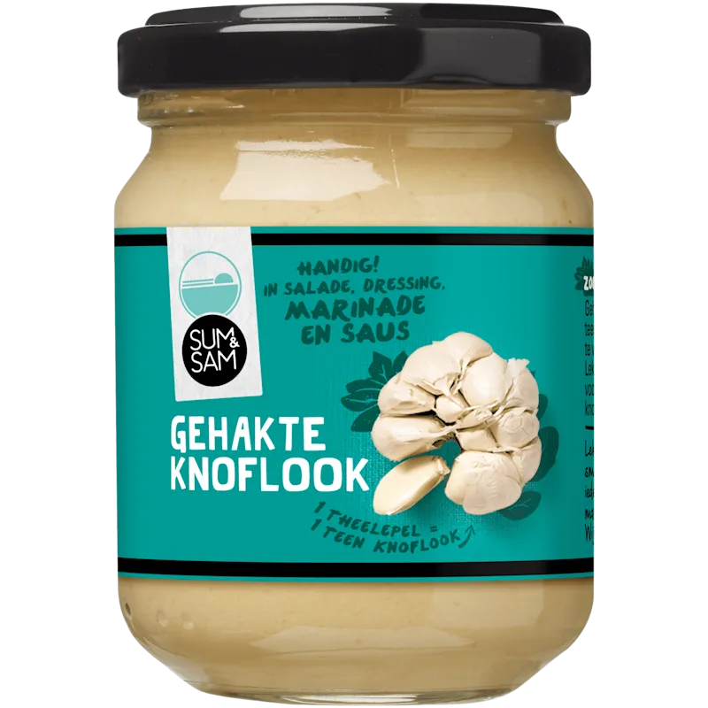Sum en Sam Gehakte knoflook
