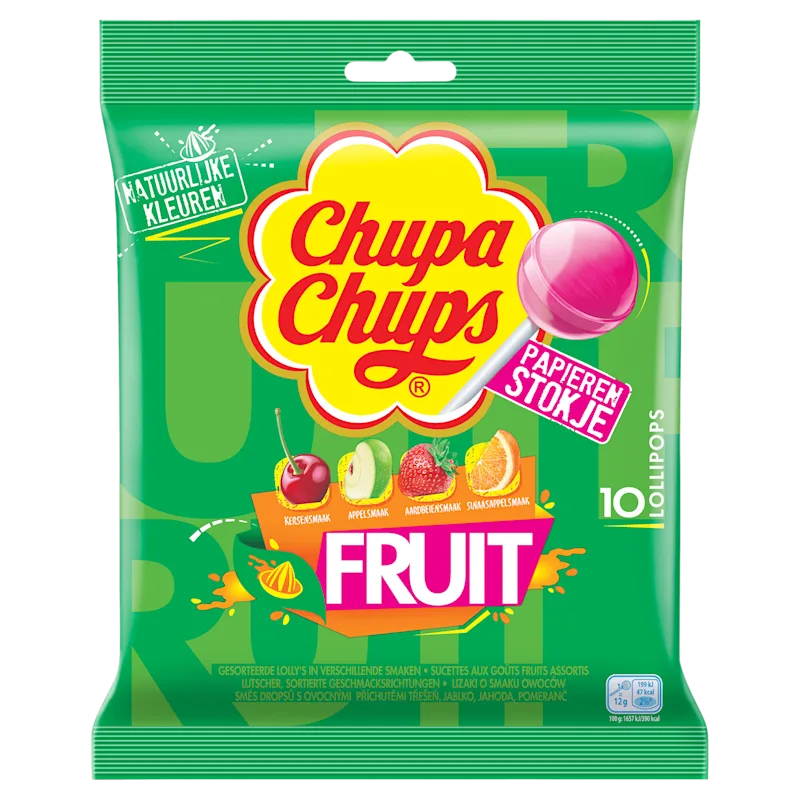 Chupa Chups Fruit 10x