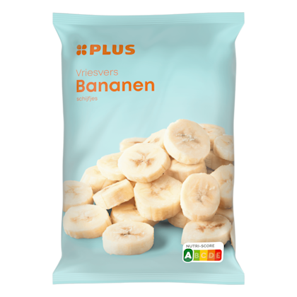 PLUS Bananen schijfjes