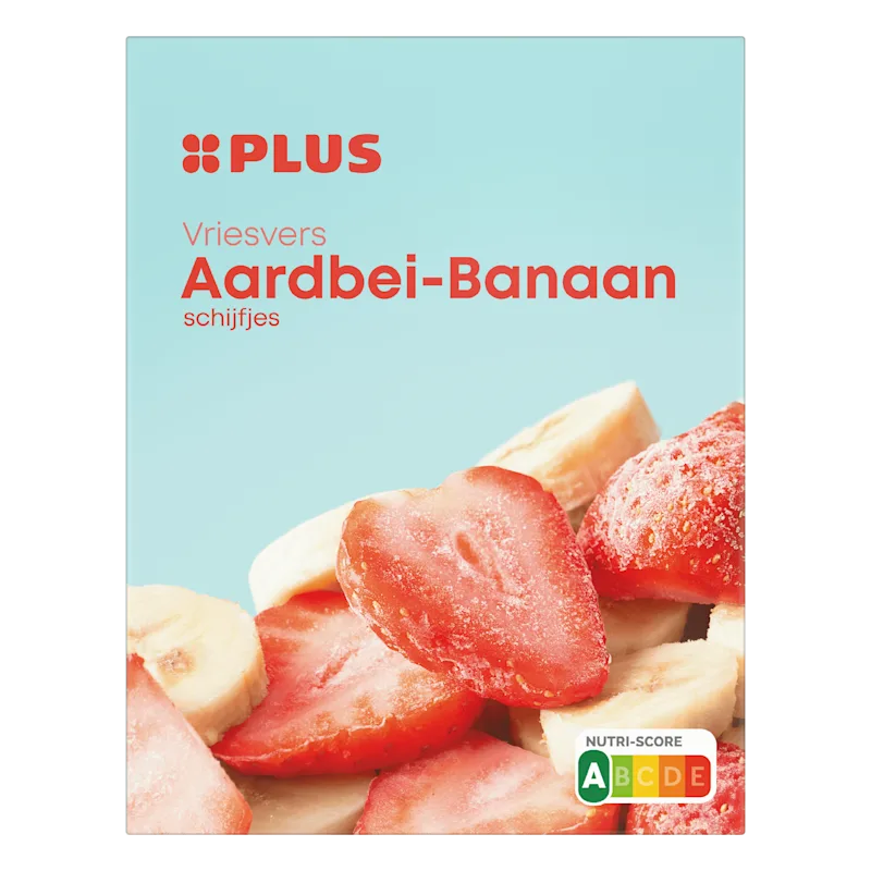 PLUS Aardbei banaan mix