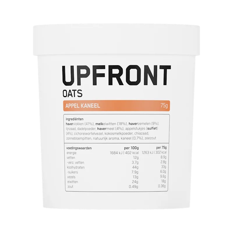 Upfront Oats appel kaneel